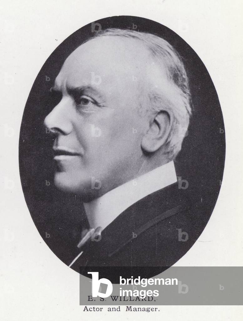 Prominent Men of London: E S Willard (b/w photo)