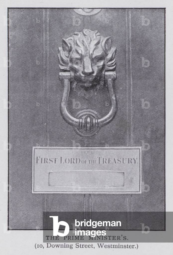 The Prime Minister's (b/w photo)