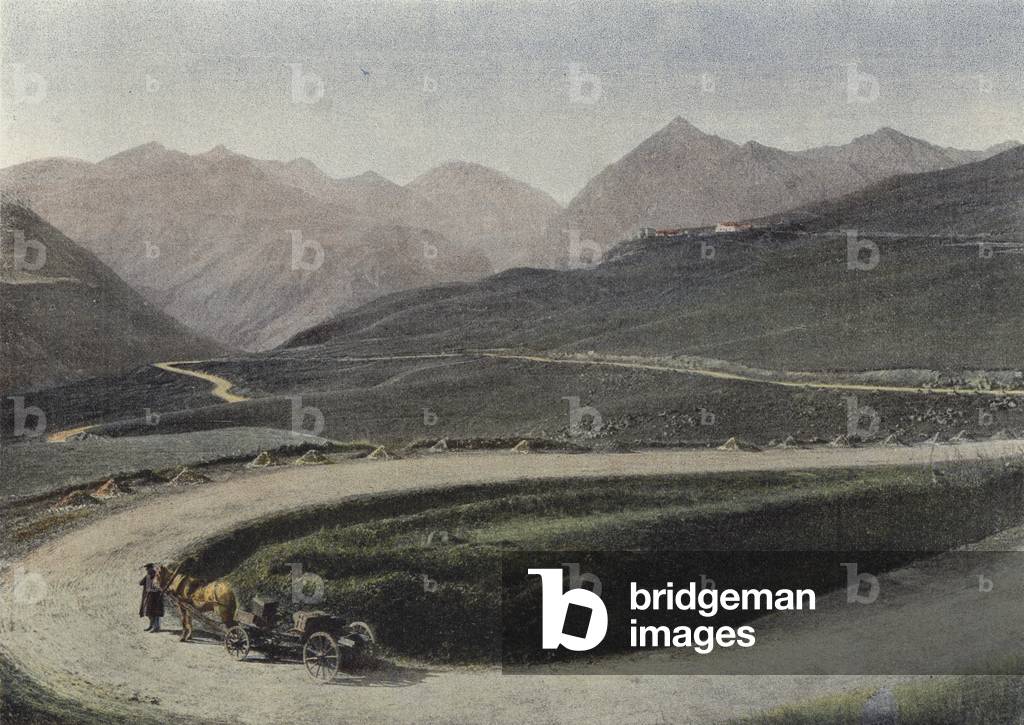 Goudaour, Route Militaire De Georgie (colour photo)