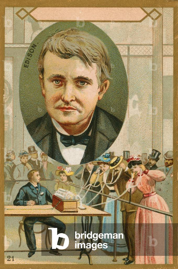 Thomas Edison (chromolitho)