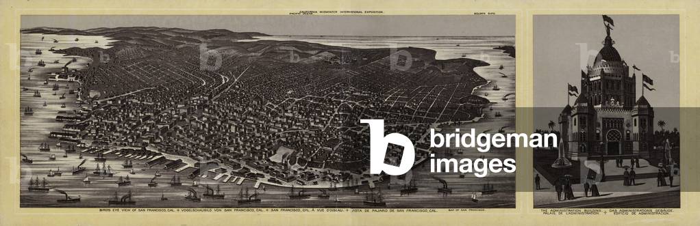 Midwinter Exposition, San Francisco, California, 1894 (litho)