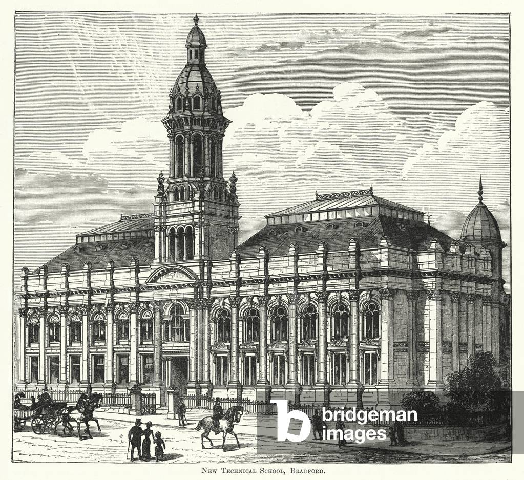 New Technical School, Bradford (engraving)