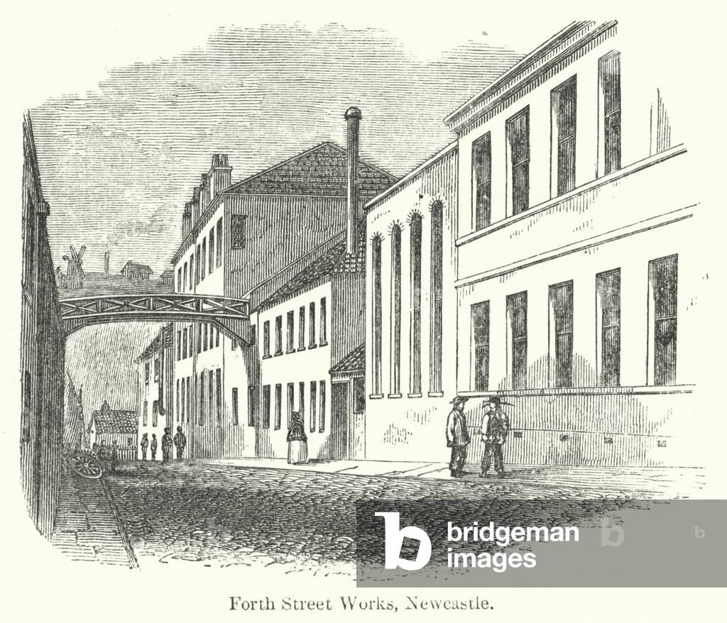 Forth Street Works, Newcastle (engraving)