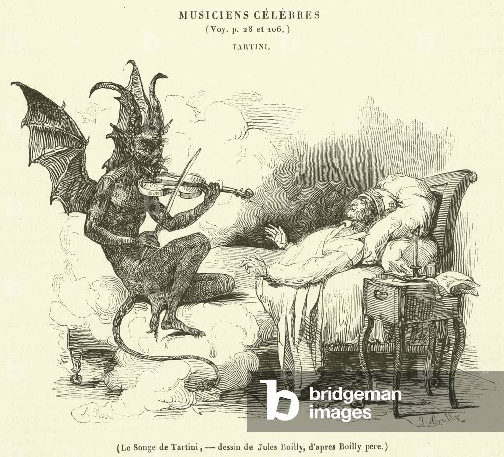 Le Songe de Tartini (engraving)