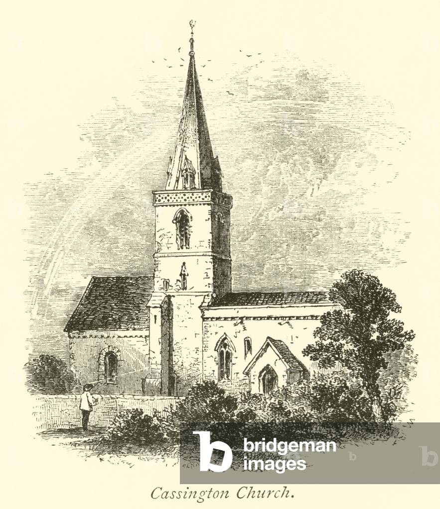 Cassington Church (engraving)