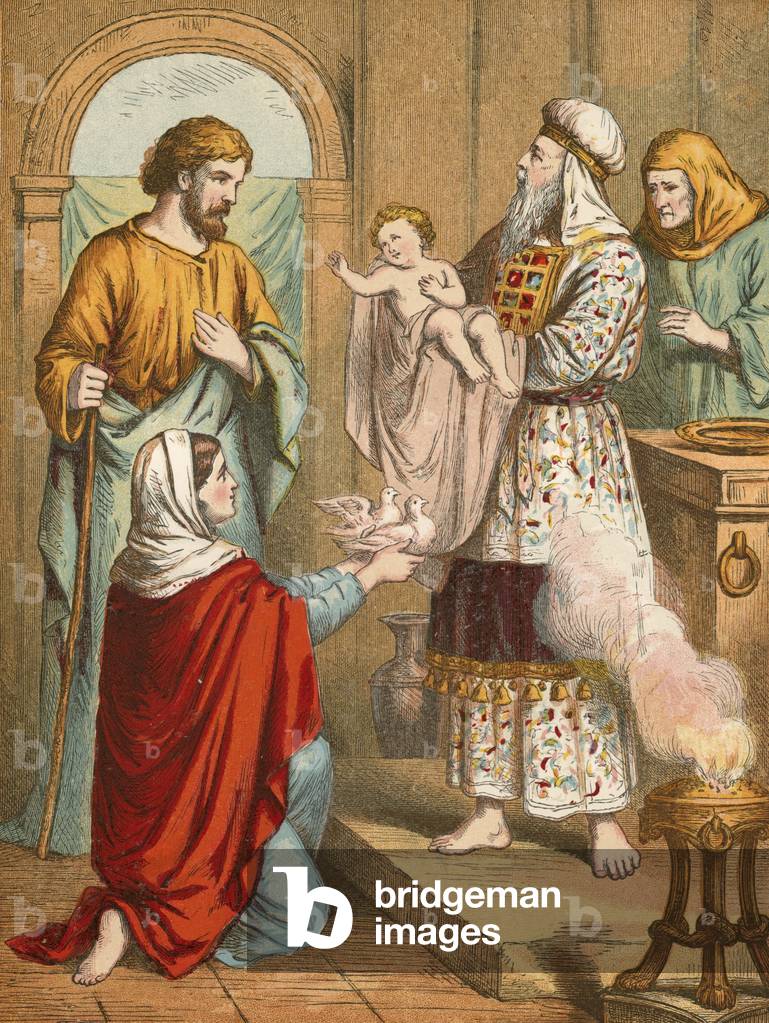 Präsentation im Tempel