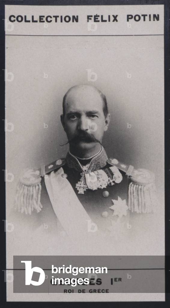 Georges Ier, Roi Des Hellenes (1845) (b/w photo)