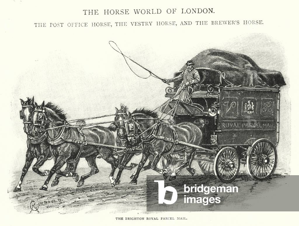 The Brighton Royal Parcel Mail (engraving)