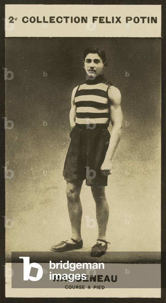 Gaston-Adolphe Ragueneau, Course A Pied, 1881 (b/w photo)