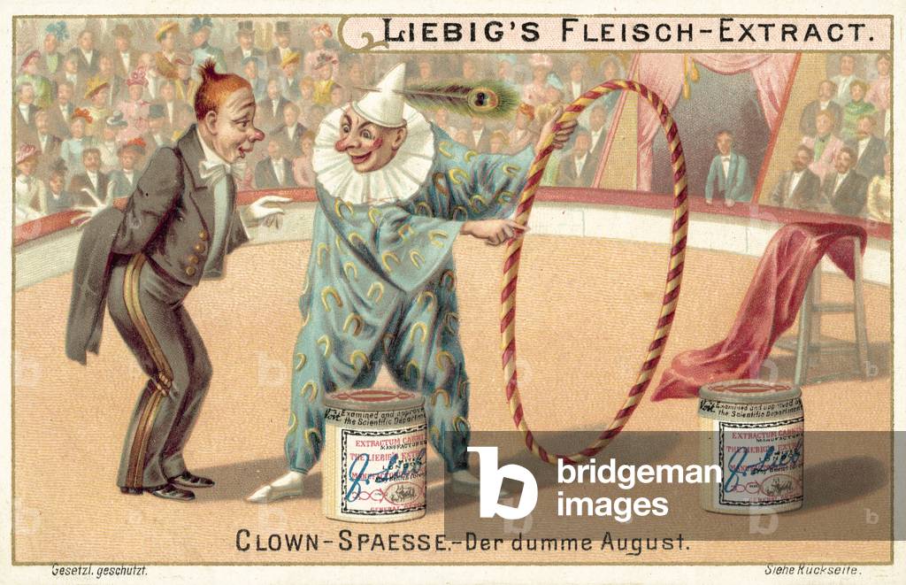 Stupid August (chromolitho)