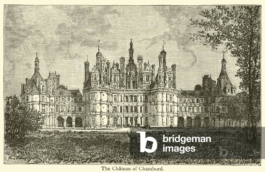The Chateau of Chambord (engraving)