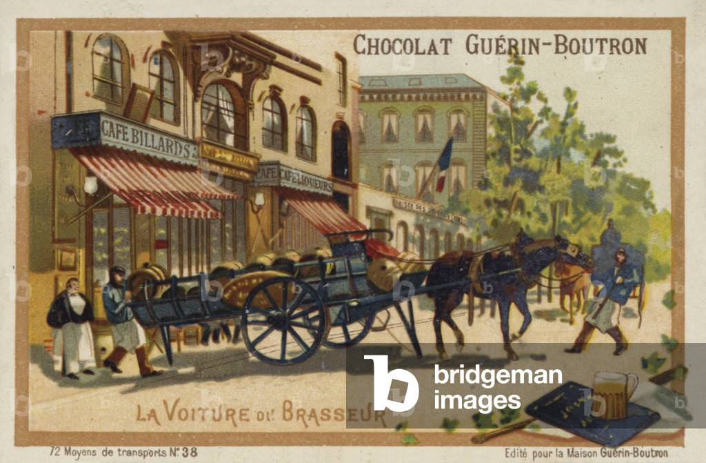 Brewer's dray (chromolitho)