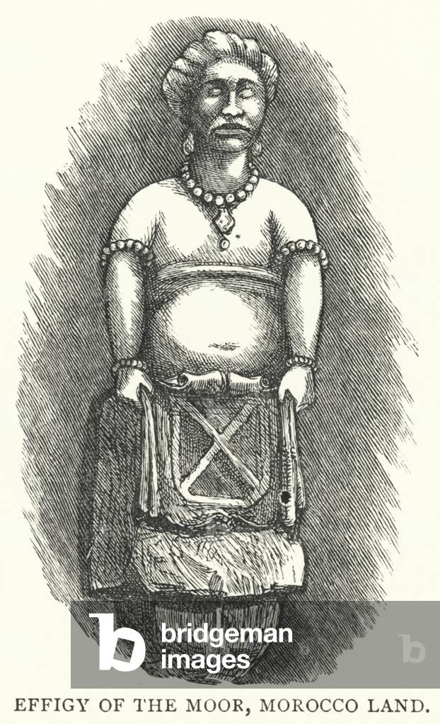 Effigy of the Moor, Morocco Land (engraving)