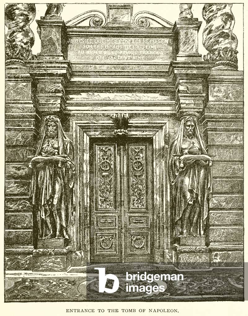 Entrance to the Tomb of Napoleon (engraving)
