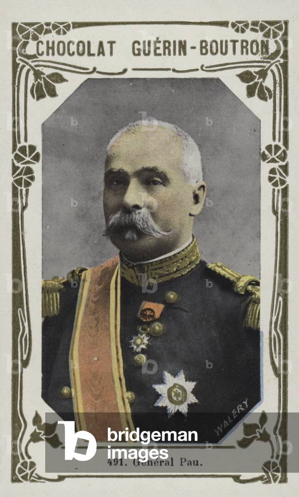 General Pau (coloured photo)