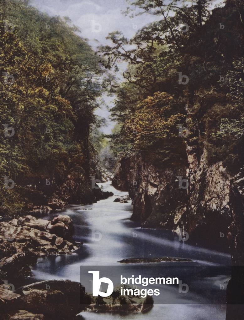 Fairy Glen, Bettws-y-Coed (colour photo)