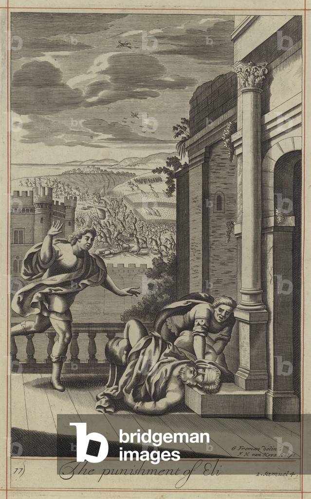 The punishment of Eli (engraving)