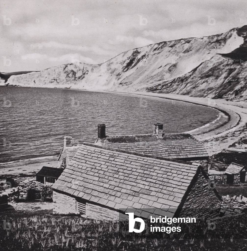 Dorset: Worbarrow (b/w photo)