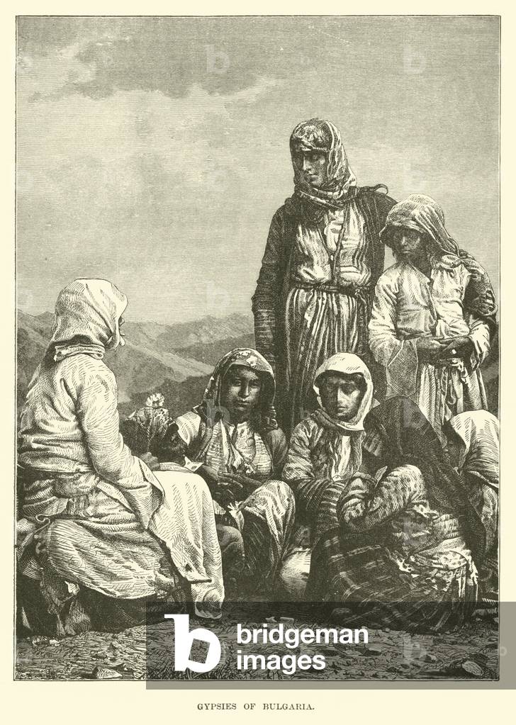Gypsies of Bulgaria (engraving)