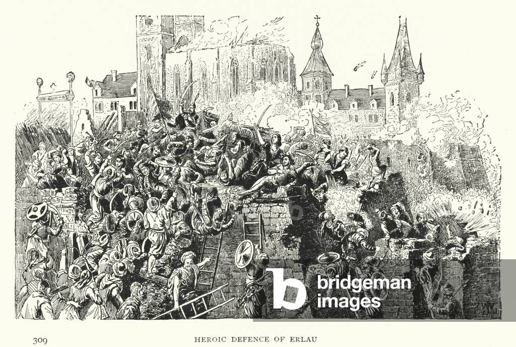 Heroic Defence of Erlau (engraving)