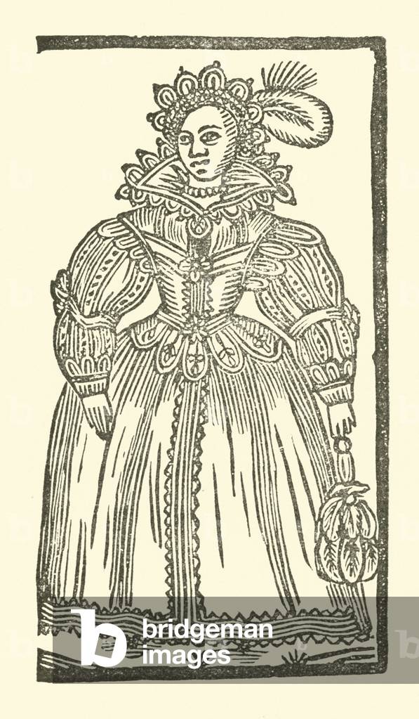 Illustration for The Roxburghe Ballads (woodcut)