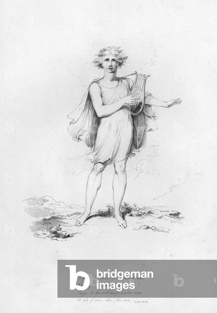 Anacreon, Ode XLIII (engraving)