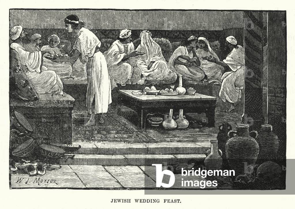 Jewish Wedding Feast (engraving)