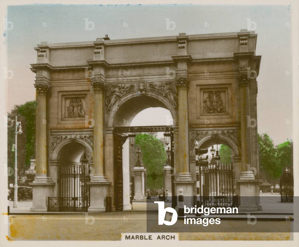 Marble Arch (coloured photo)