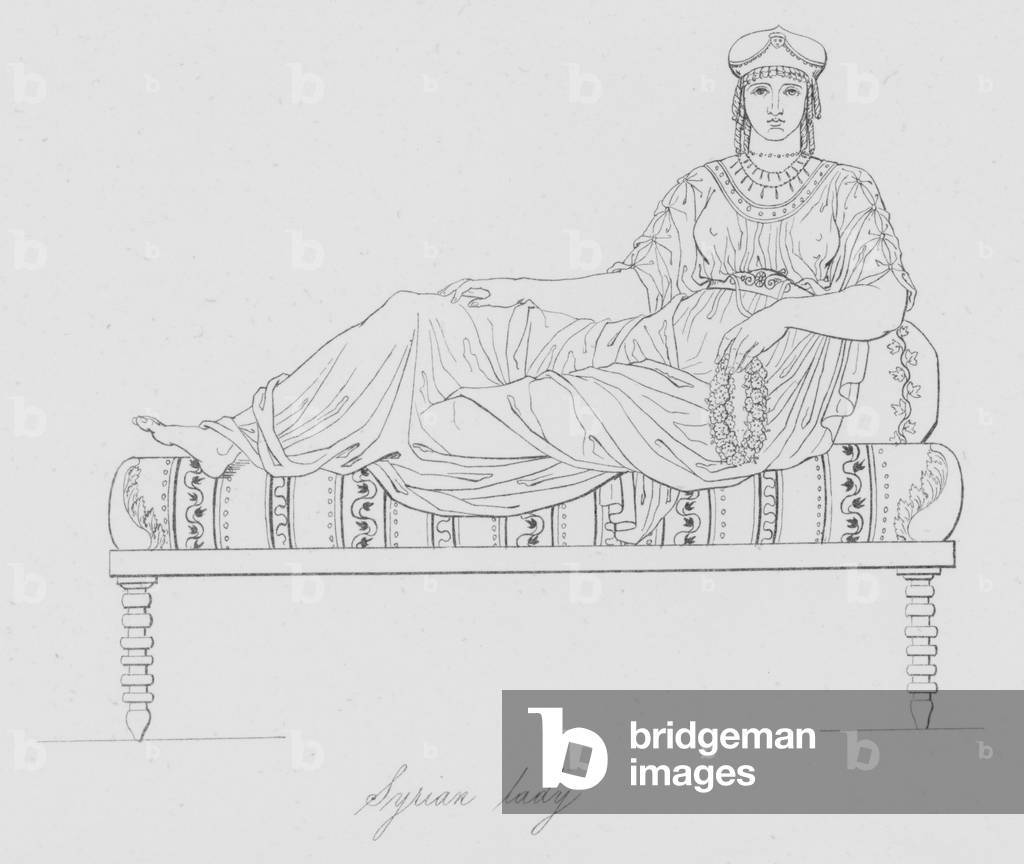 Syrian lady (engraving)