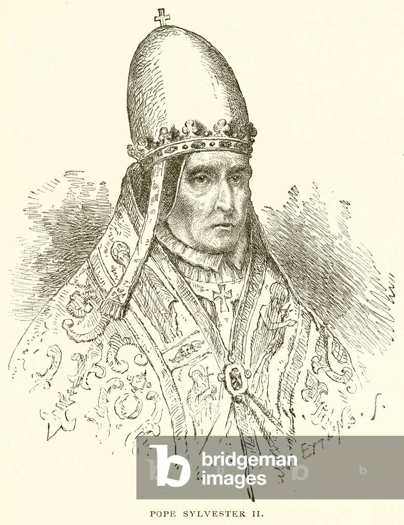 Pope Sylvester II (engraving)
