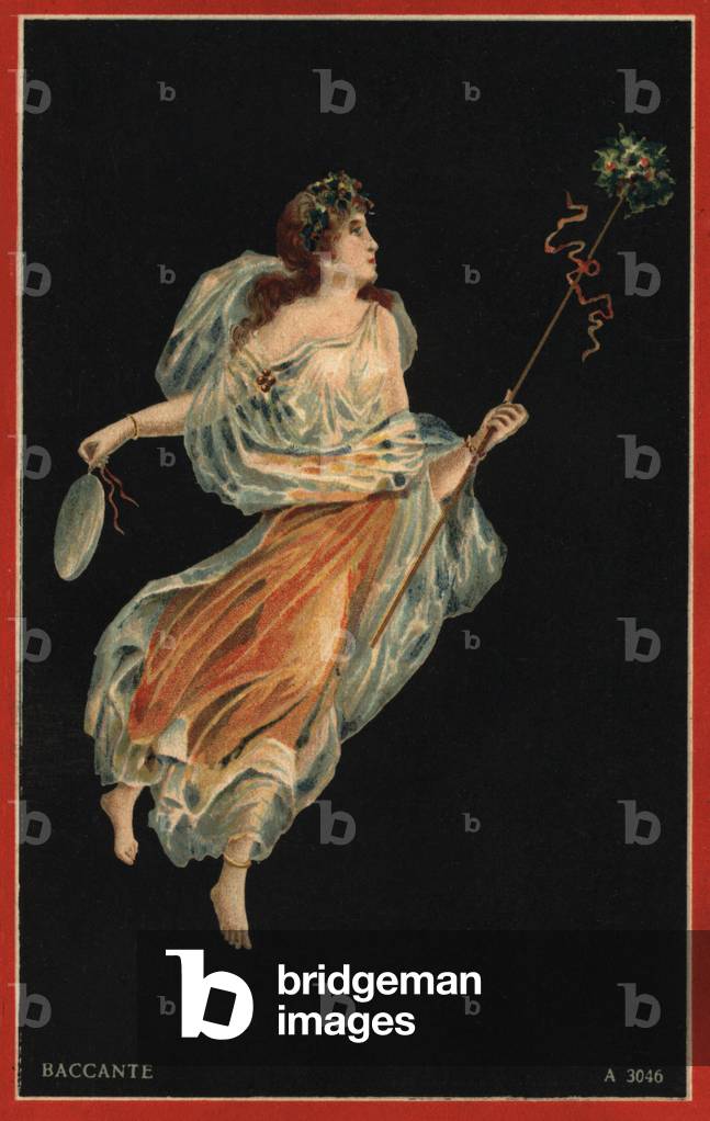 Baccante (colour litho)