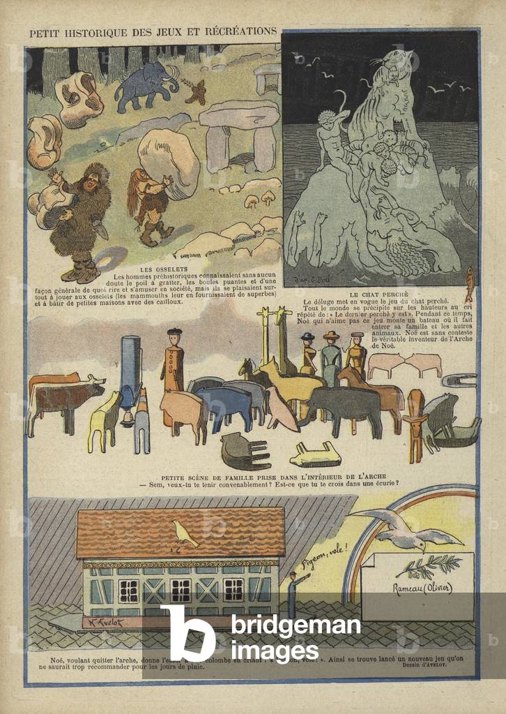 Illustration for Le Rire (colour litho)