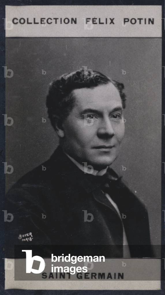 Gilles de Saint-Germain (1833-1899) (b/w photo)