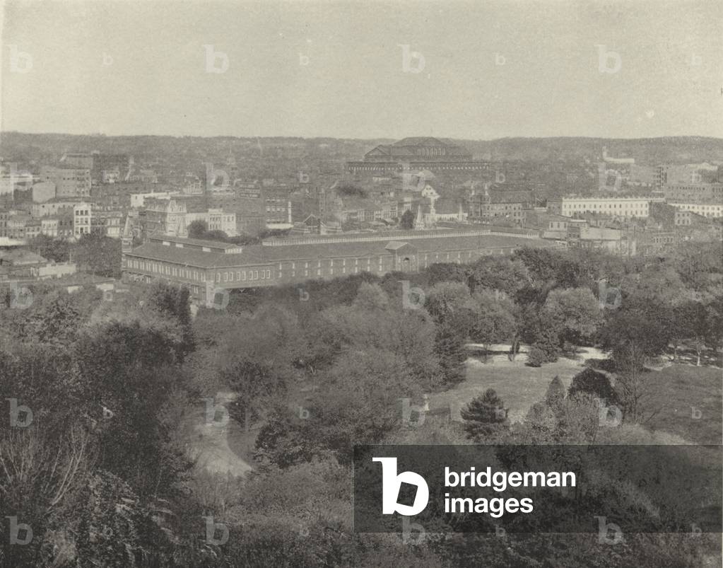 Washington City, Residence Section (b/w photo)