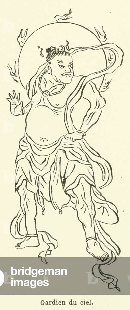 Gardien du ciel (engraving)