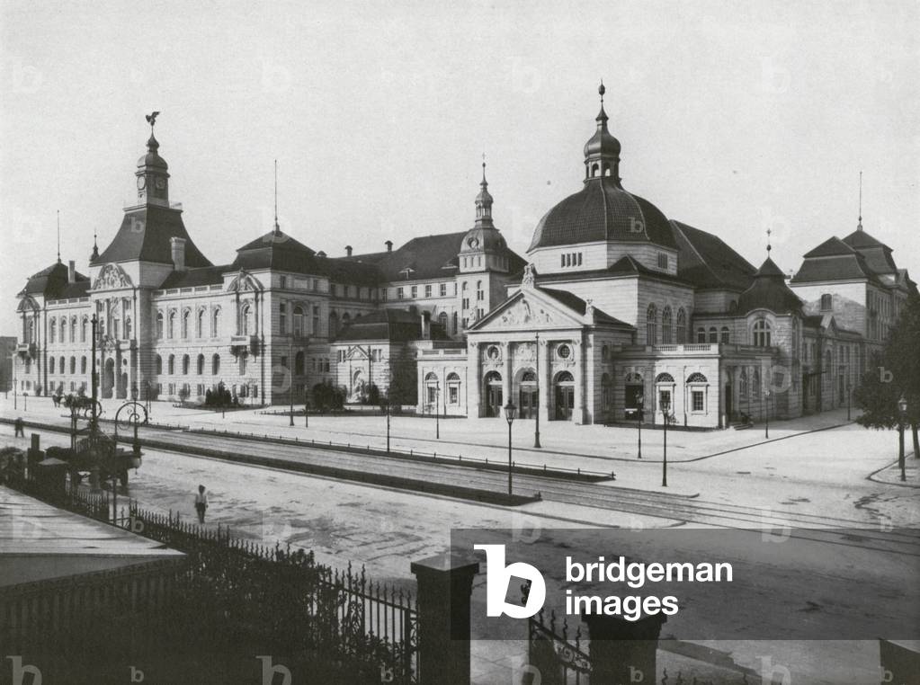Charlottenburg, Hochschule fur Bildende Kunst und Musik (b/w photo)
