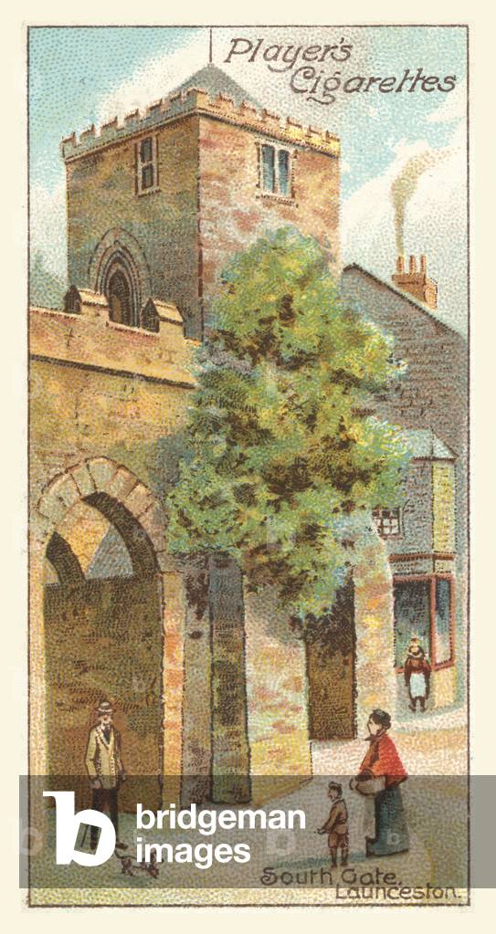 South Gate, Launceston (chromolitho)