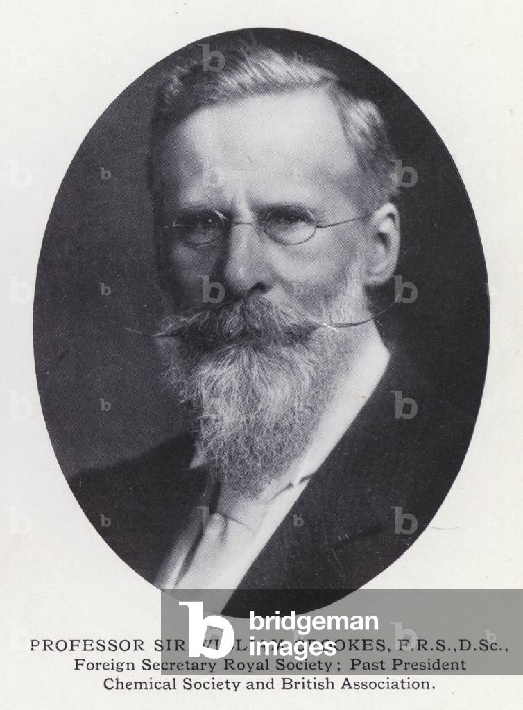 Prominent Men of London: Professor Sir William Crookes (b/w photo)