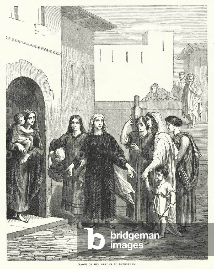 Naomi on her Return to Bethlehem (engraving)