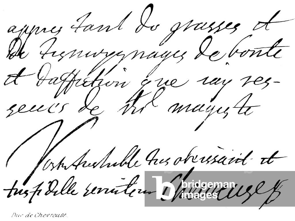 Duc de Chevreuse (engraving)