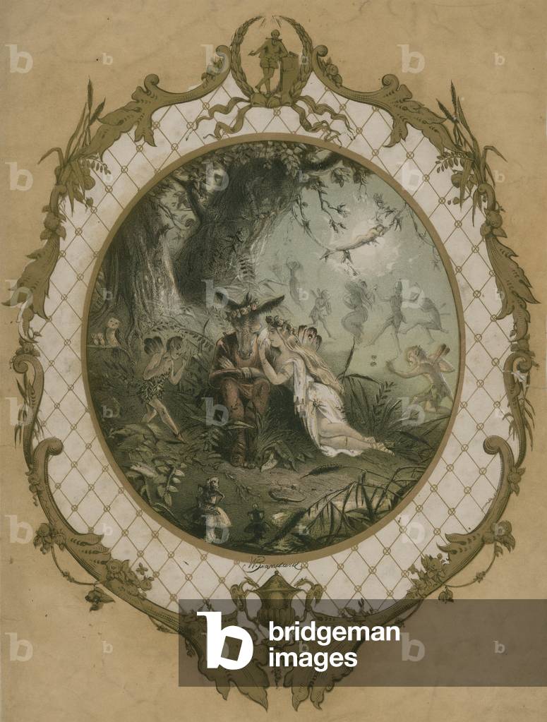 Titania Quadrille (colour litho)