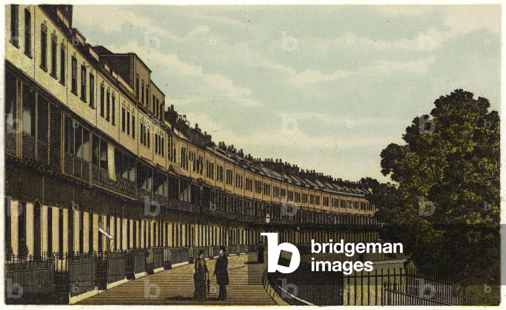 Royal York Crescent (colour litho)