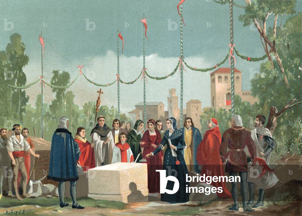 Foundation of the Hospital of the Latina in Madrid in 1506