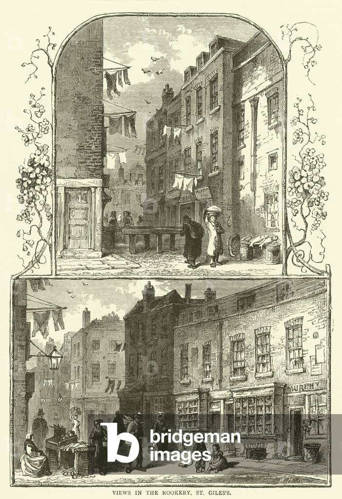 Views in the Rookery, St Giles's (engraving)