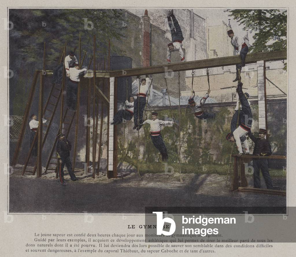 Le Gymnase (coloured photo)