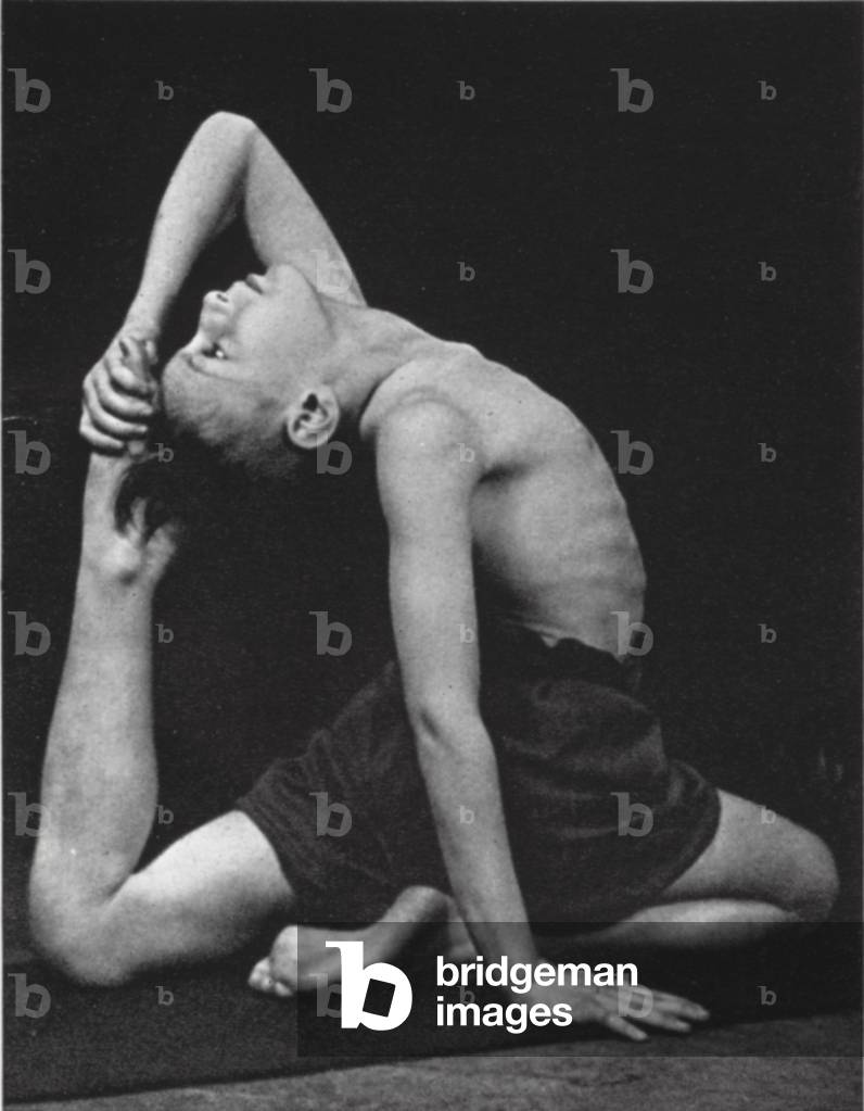 Moving and Growing, Physical Education in the Primary School, 1950s (b/w photo)