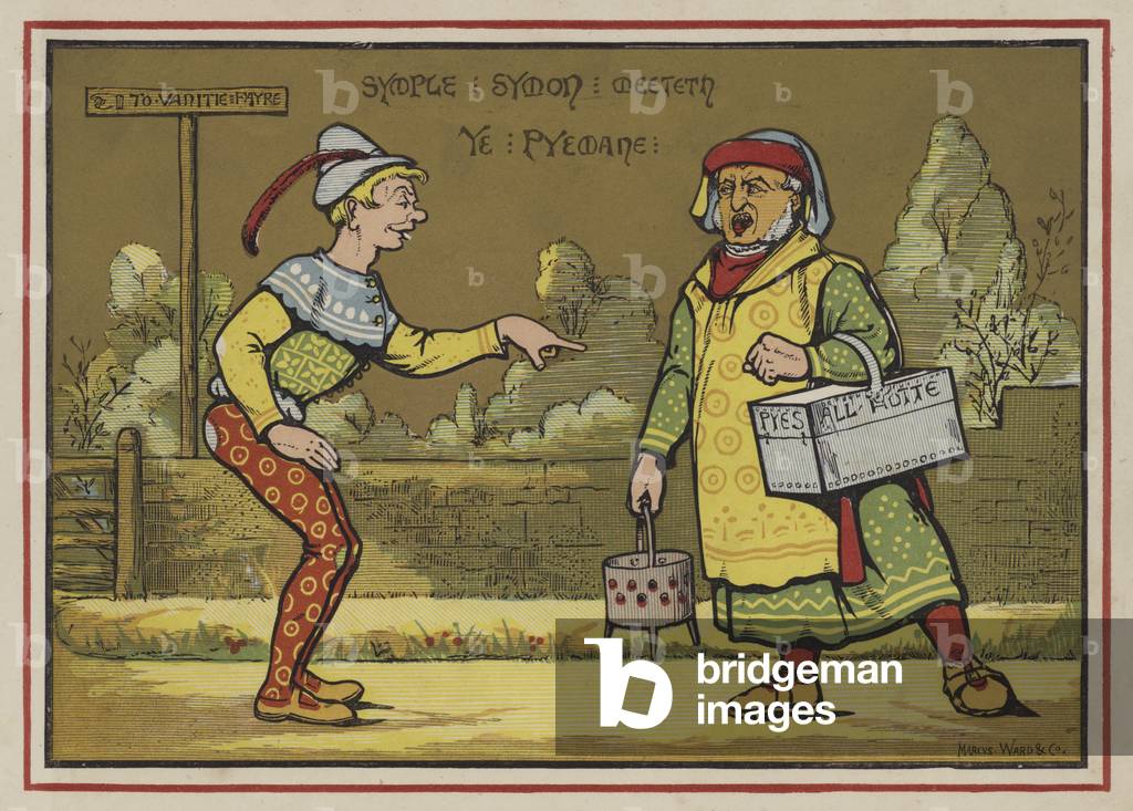 Simple Simon (colour litho)