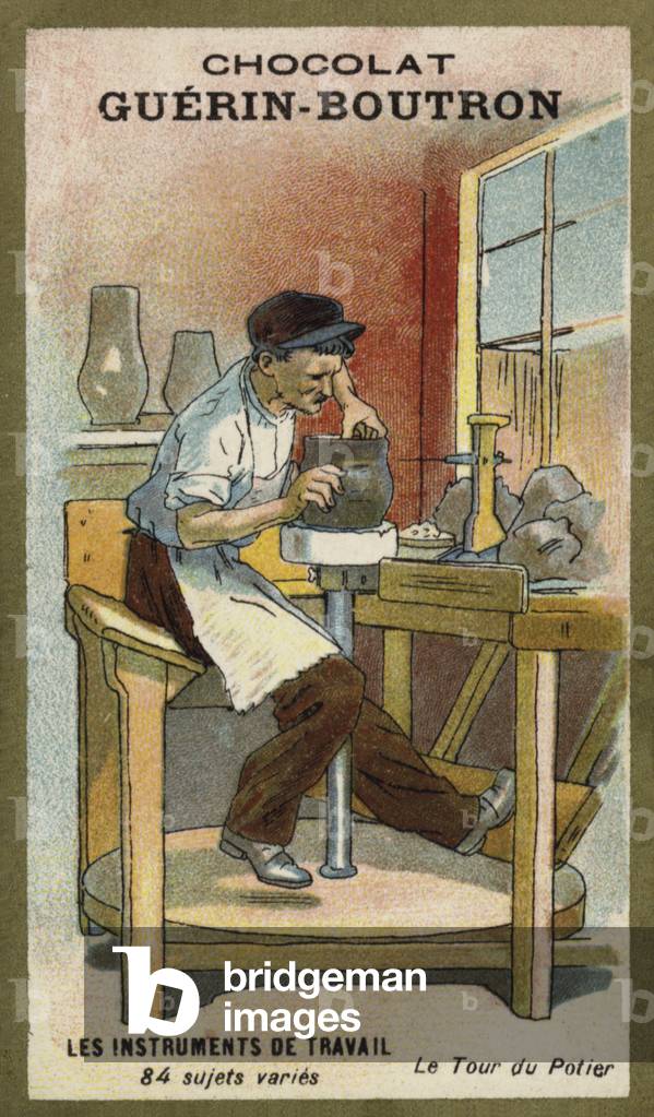 Potter's wheel (chromolitho)