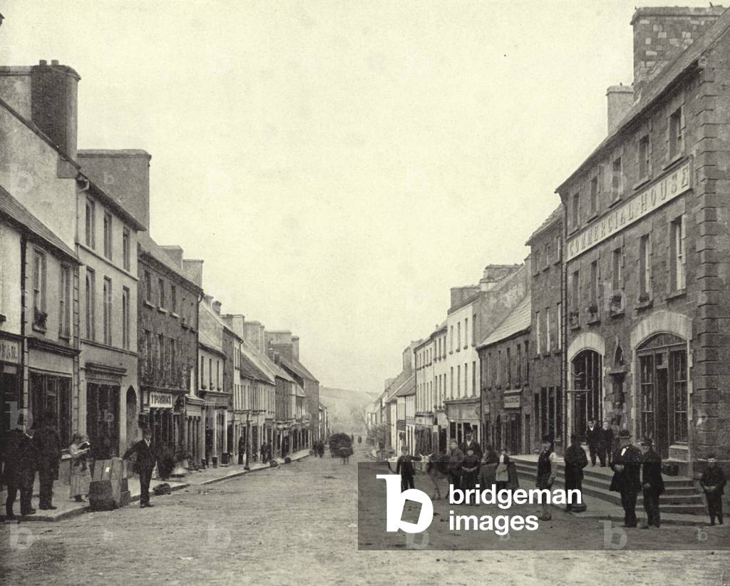 Castlebar, County Mayo (b/w photo)