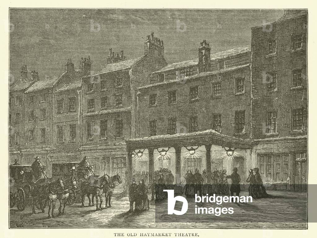 The Old Haymarket Theatre (engraving)